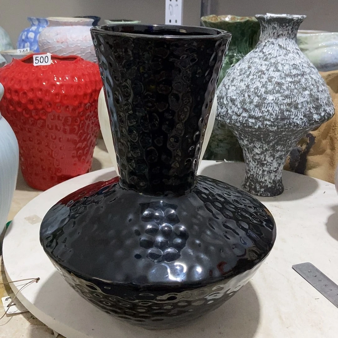 景德镇花瓶一物拍