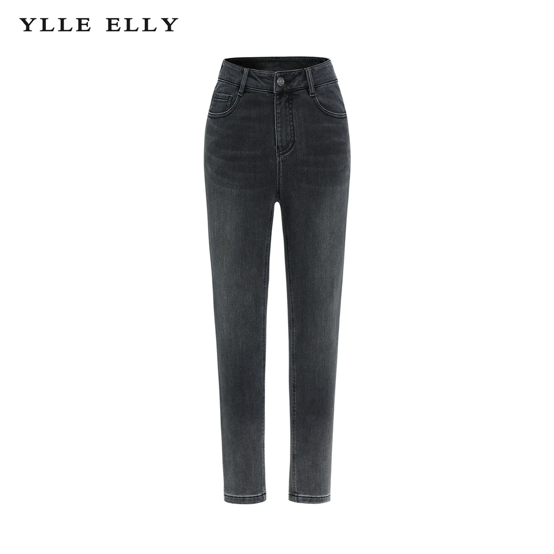 【婷婷专属】抓绒牛仔裤冬季棉质休闲长裤