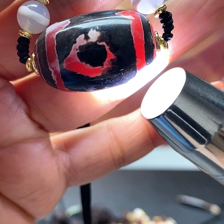 玛瑙/玉髓颈饰合金