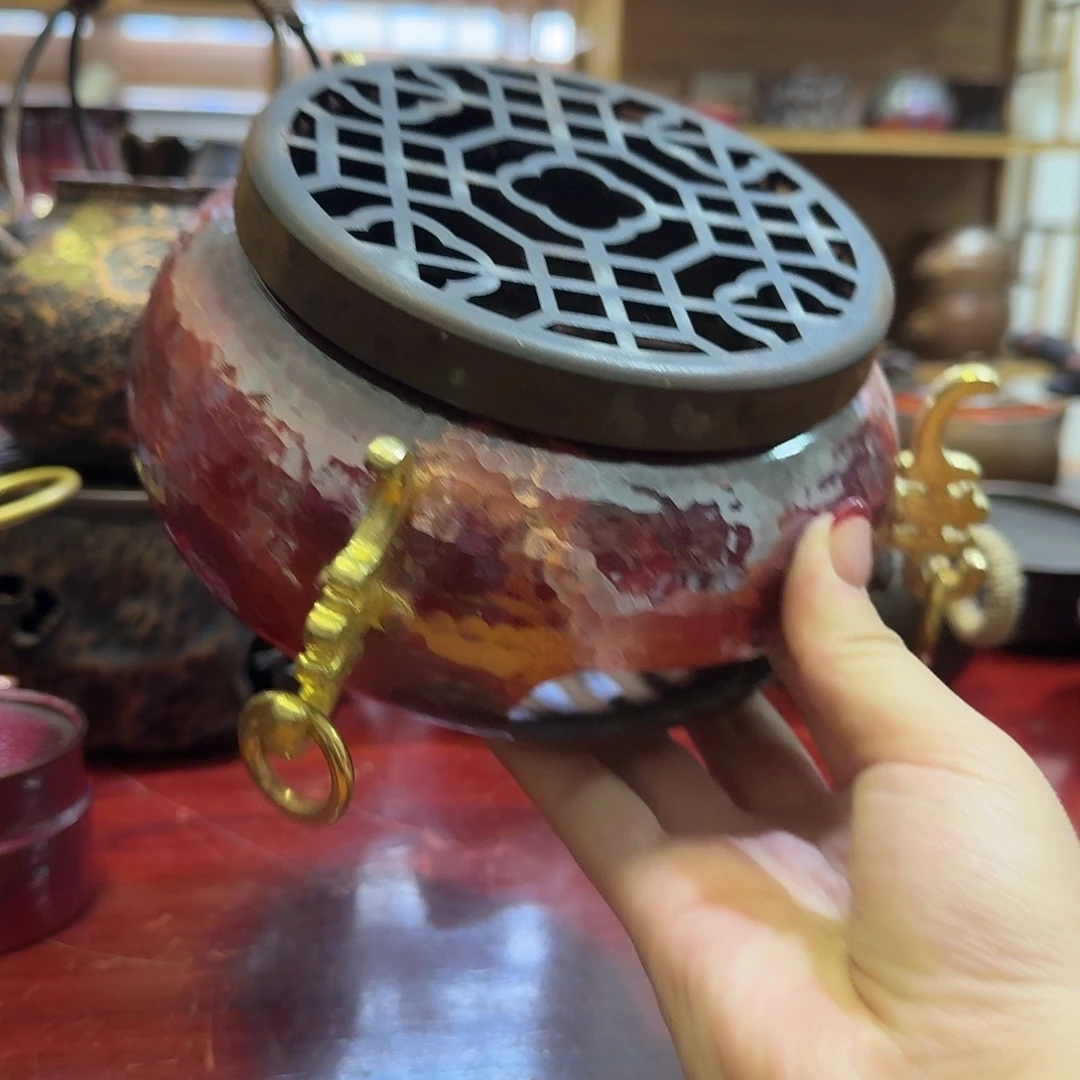 *****紫铜手工制作火炉