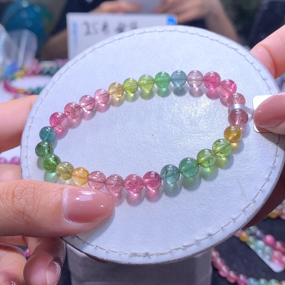 【闪购商品】未镶嵌手串碧玺6.6m