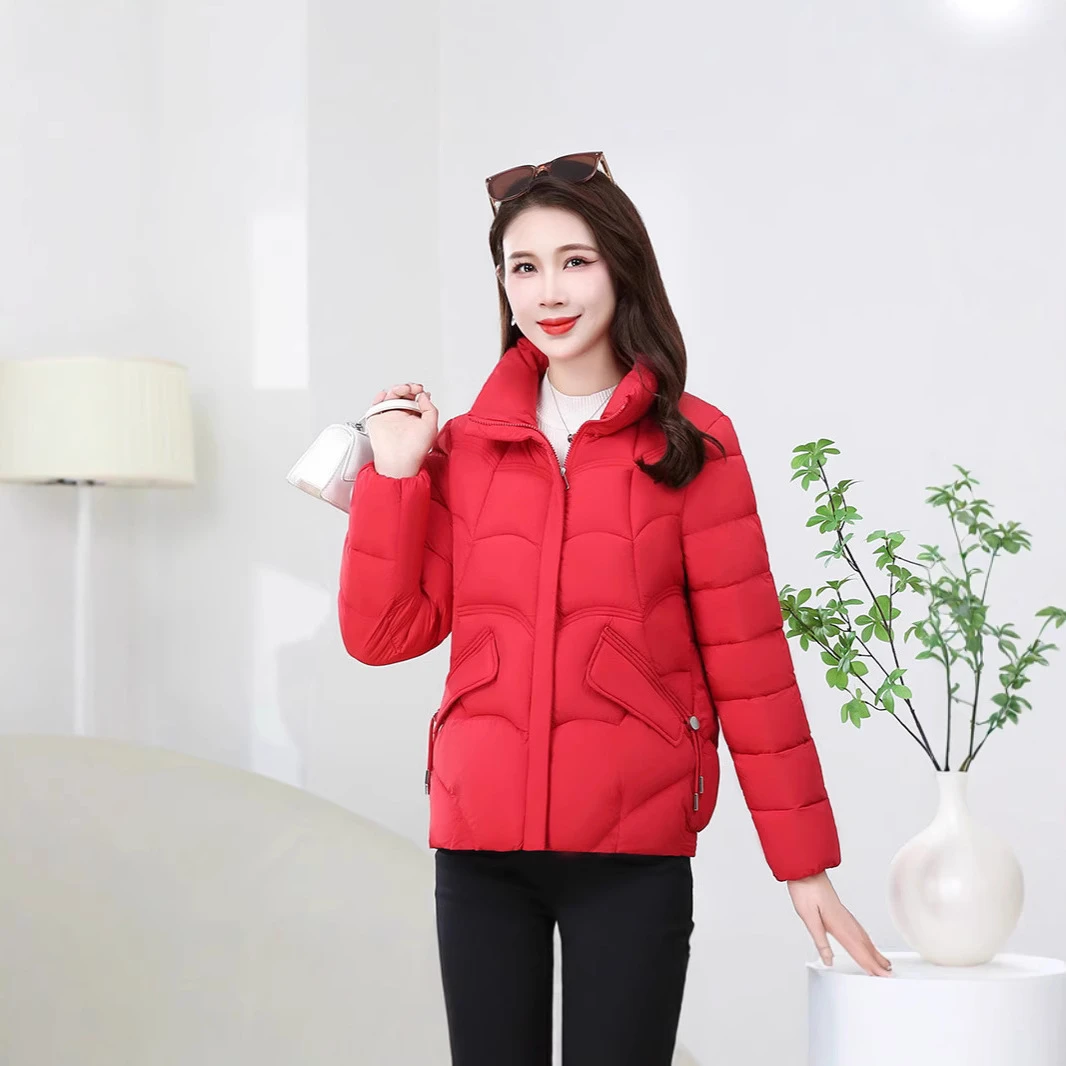 常规羽绒棉服女2024新款小个子韩版冬季外套棉袄修身加厚保暖洋气