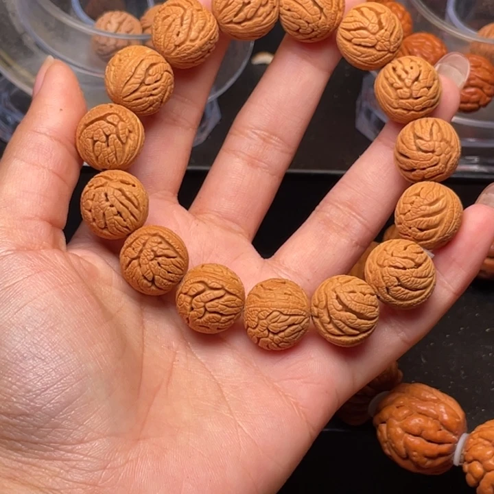 桃核吊坠龙纹桃核16