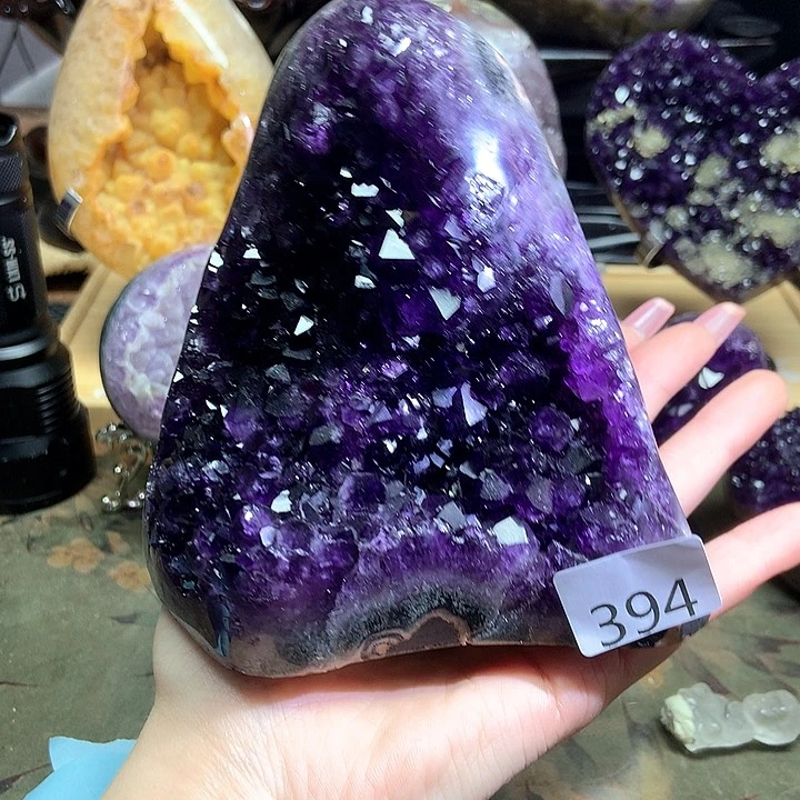 紫晶大型摆件（非配饰）未镶嵌