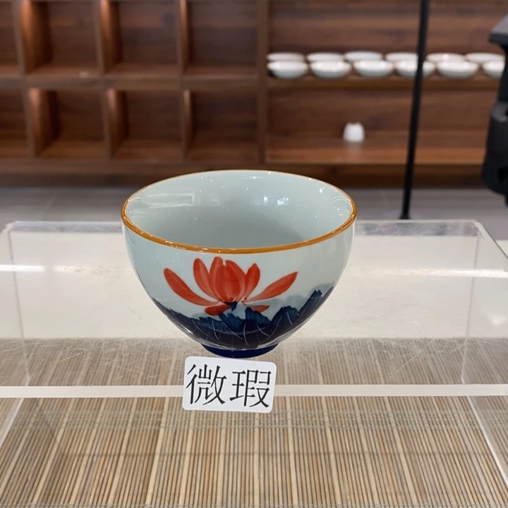 釉下老陶泥手工绘制