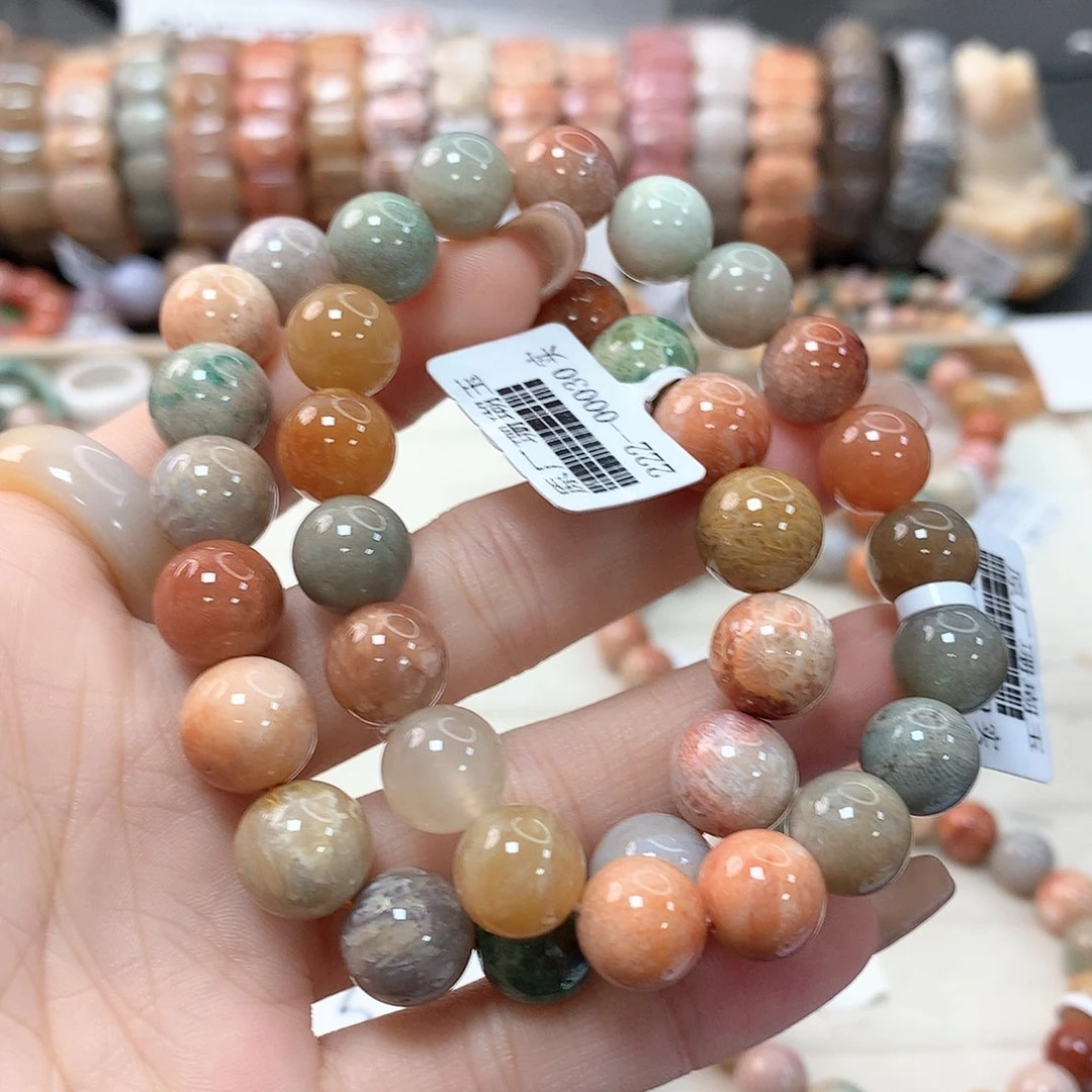 硅化珊瑚（珊瑚玉）手链未镶嵌爱***碗041