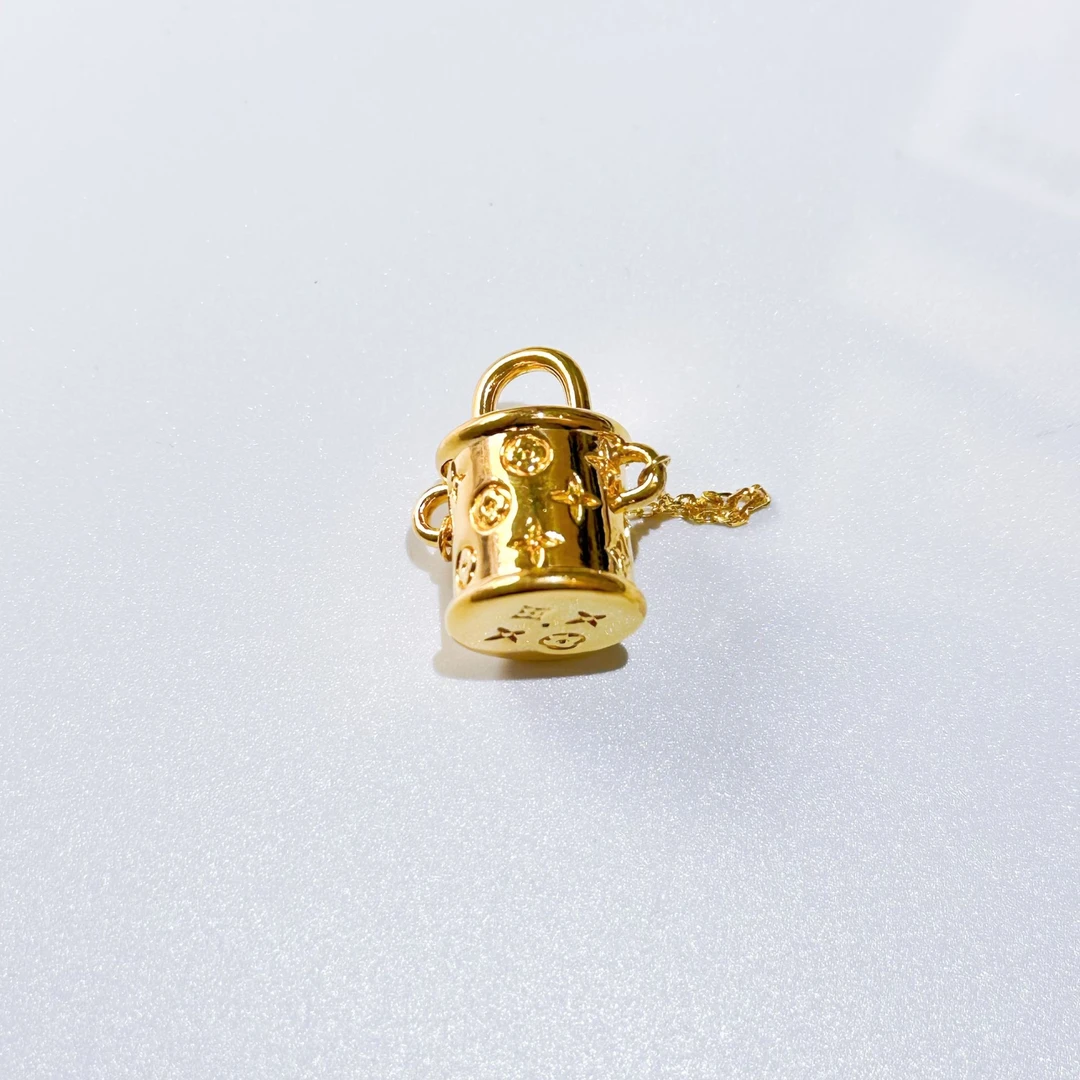 【老花包包】足金999黄金5D无氰老花包包潮流时尚吊坠(可配绳)