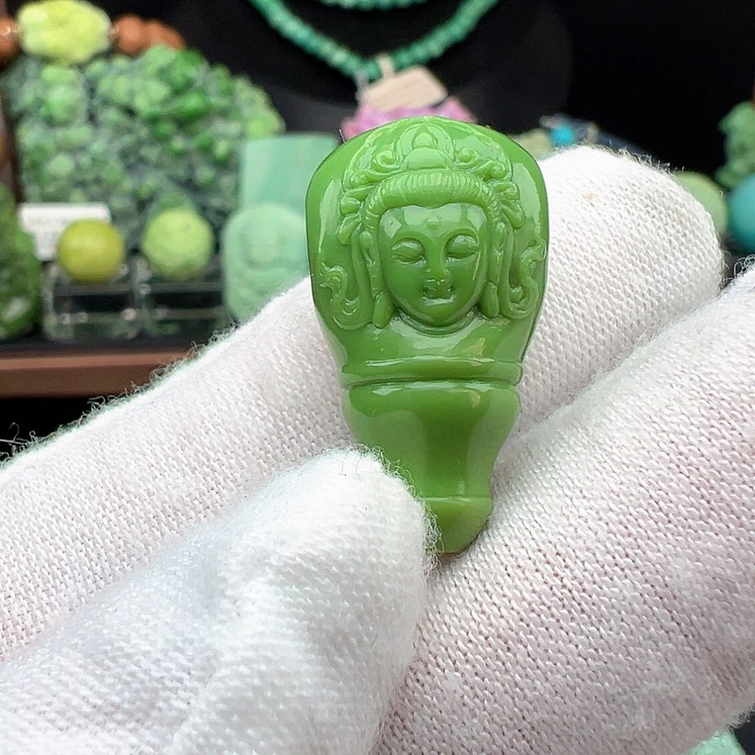 绿松石未镶嵌绿松石主播万丽