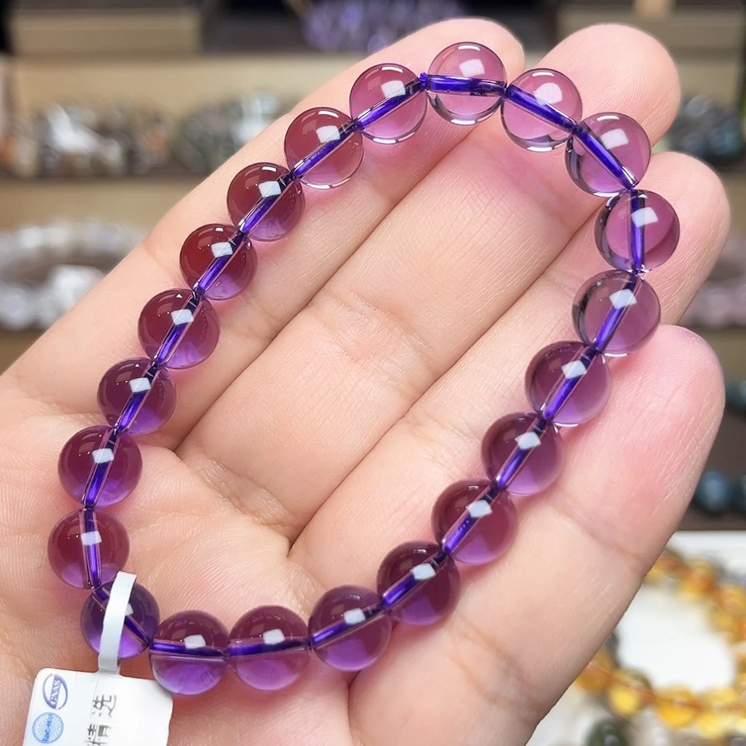 紫晶手链未镶嵌紫水晶