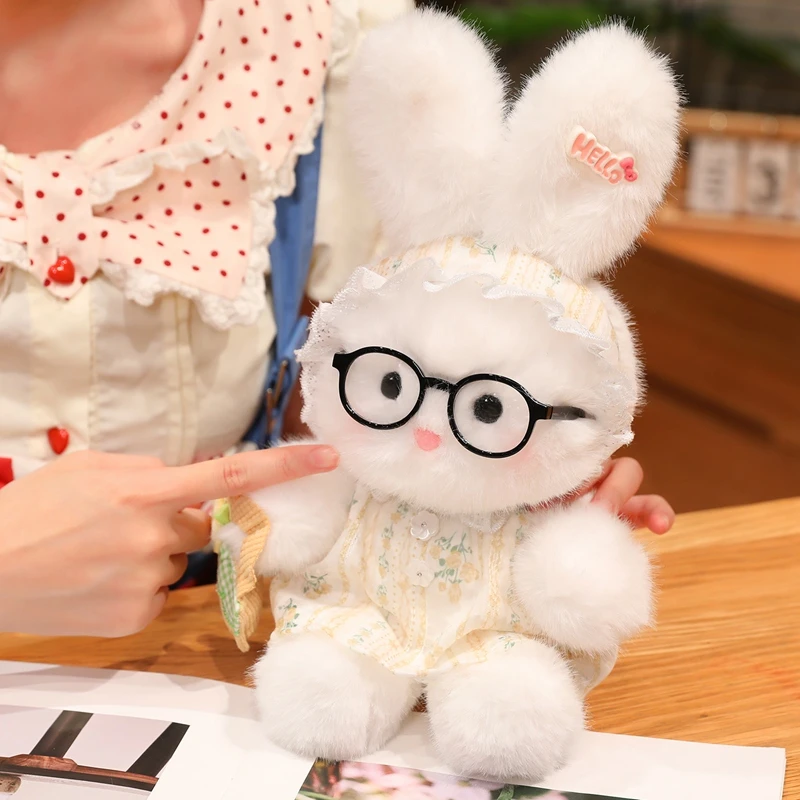 可爱兔子玩偶睡觉抱枕新款毛绒玩具女孩布娃娃公仔儿童生日礼物