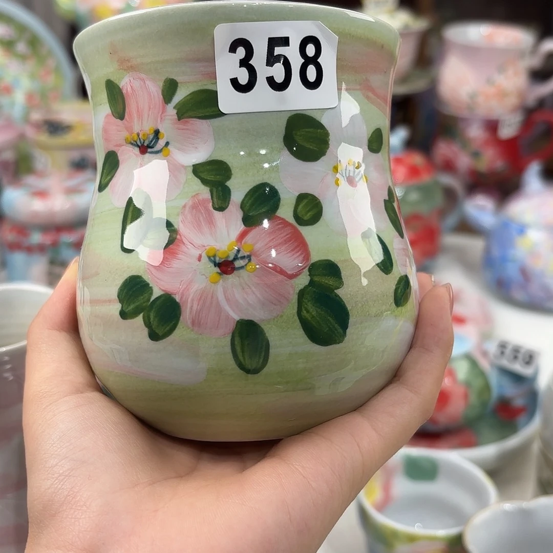 景德镇手绘高温釉下彩陶瓷茶具