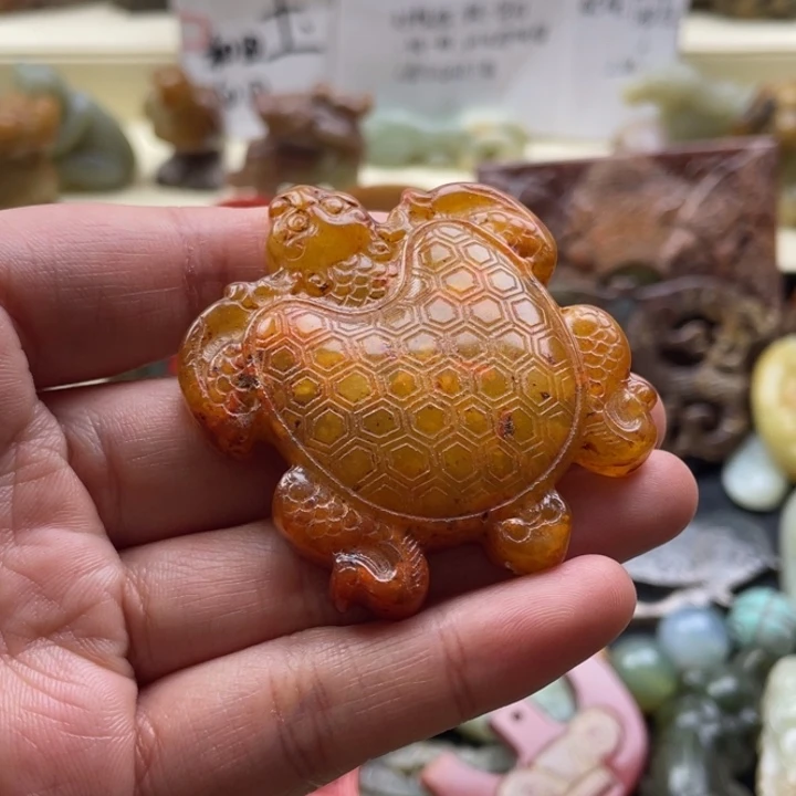 蛇纹石玉颈饰未镶嵌140