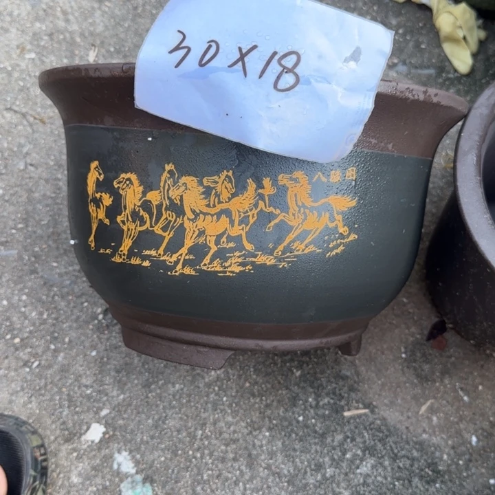紫砂花盆特价清仓