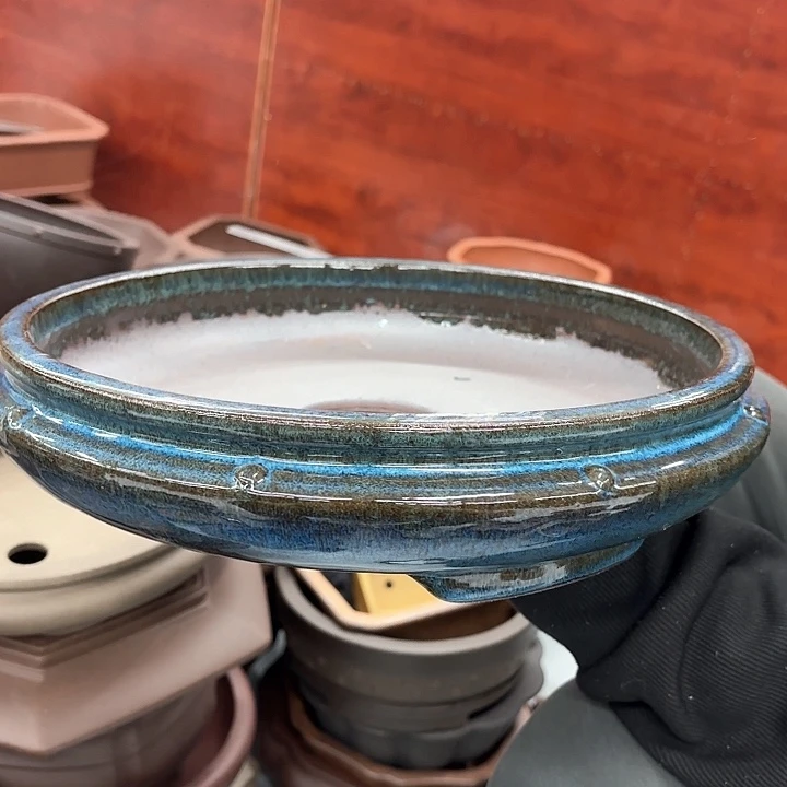 紫砂花盆紫砂的颜色很好看