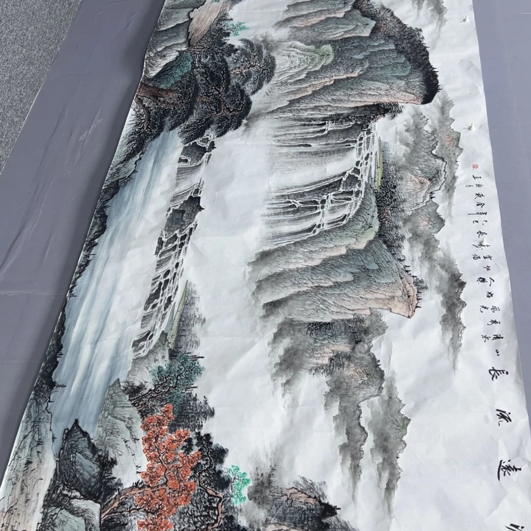 国画纯手绘字画宣纸