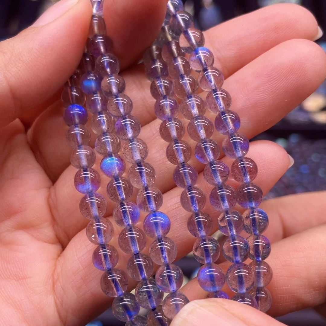 未镶嵌手串长石5.5左右