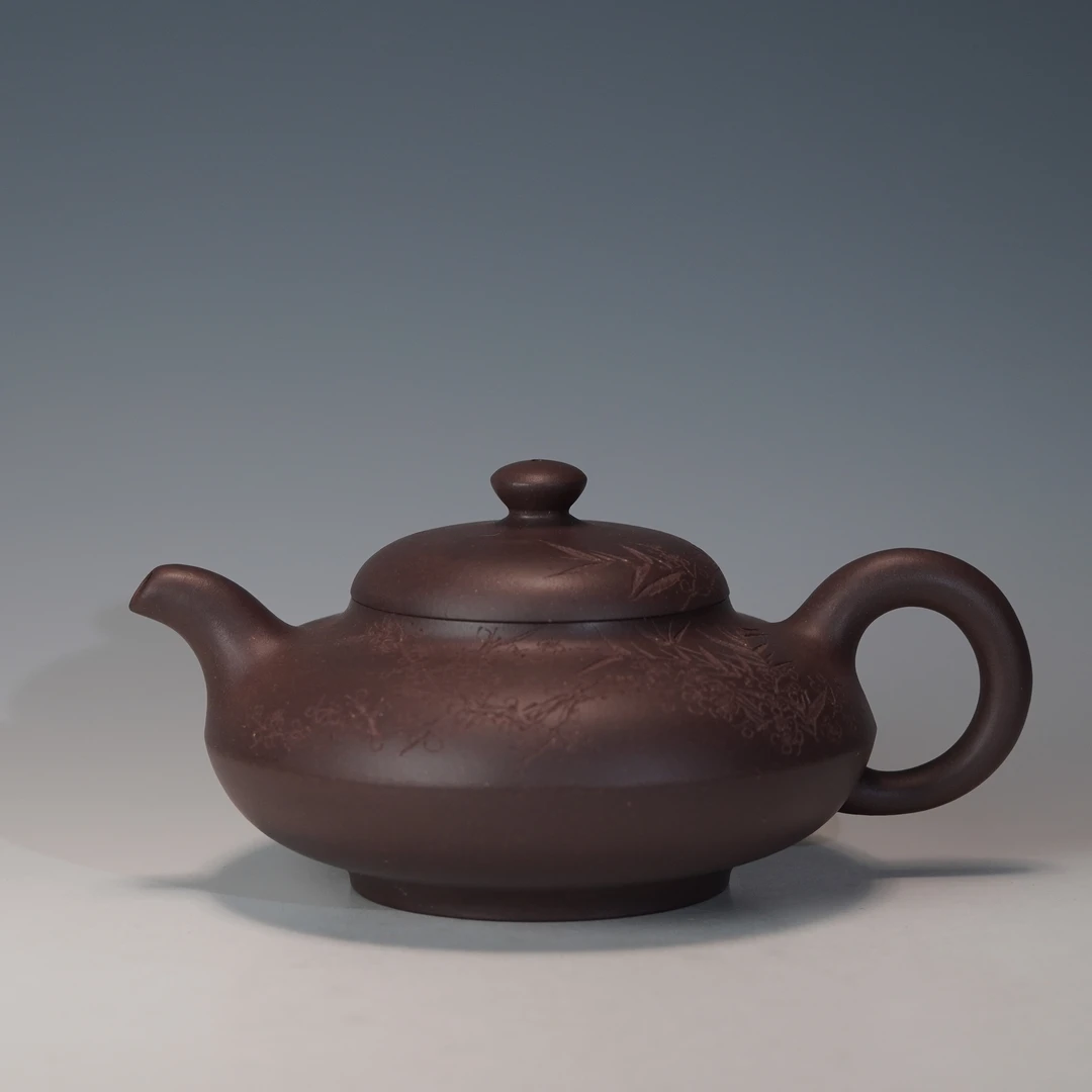 lot.22059 王凯丽 天青紫合欢壶 430cc