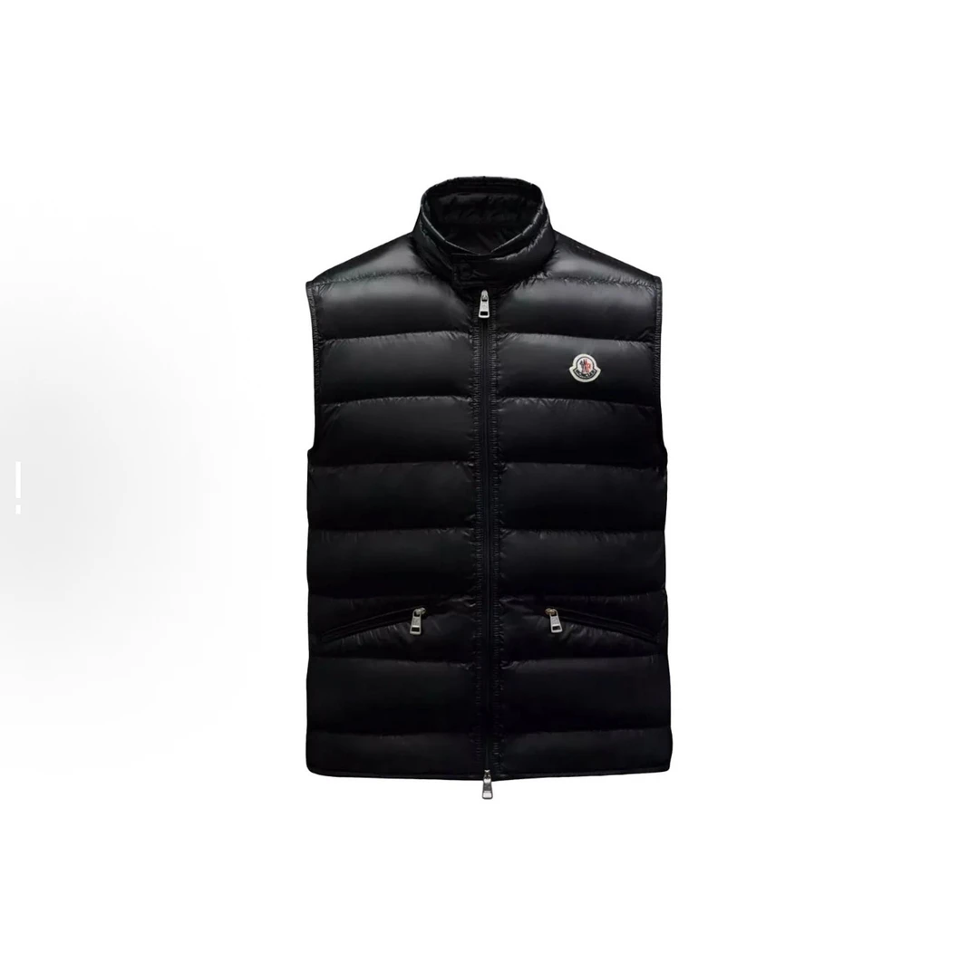 未使用 MONCLER 盟可睐 Gui 黑色轻薄羽绒背心