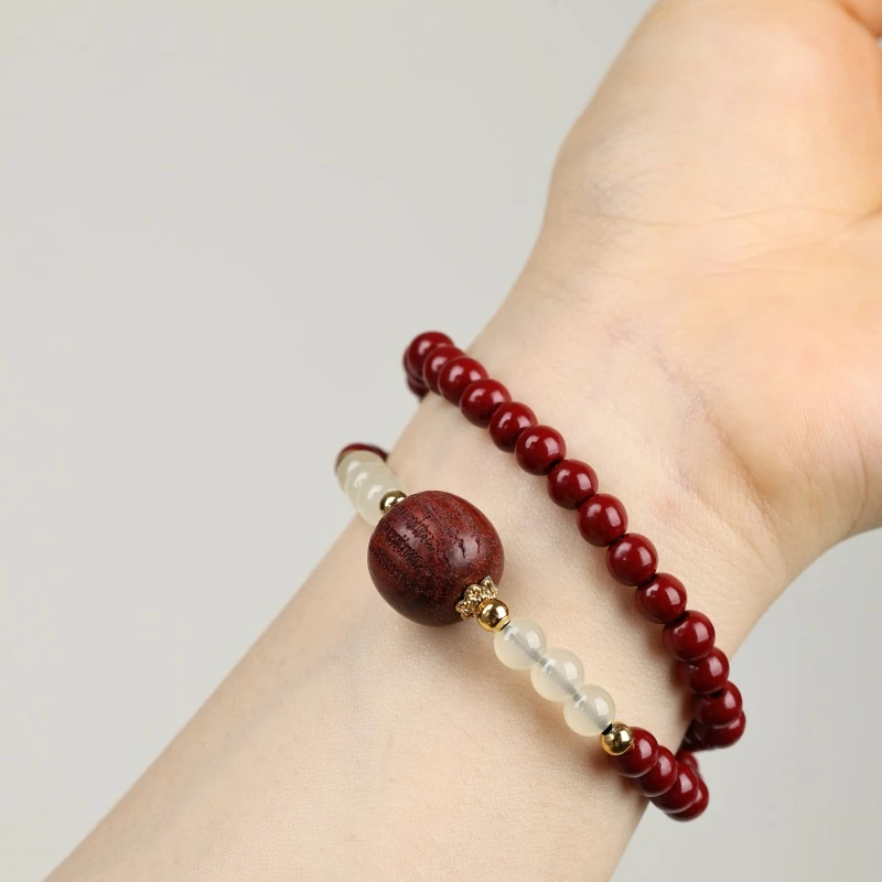 天然辰砂精品手串275（无礼盒）