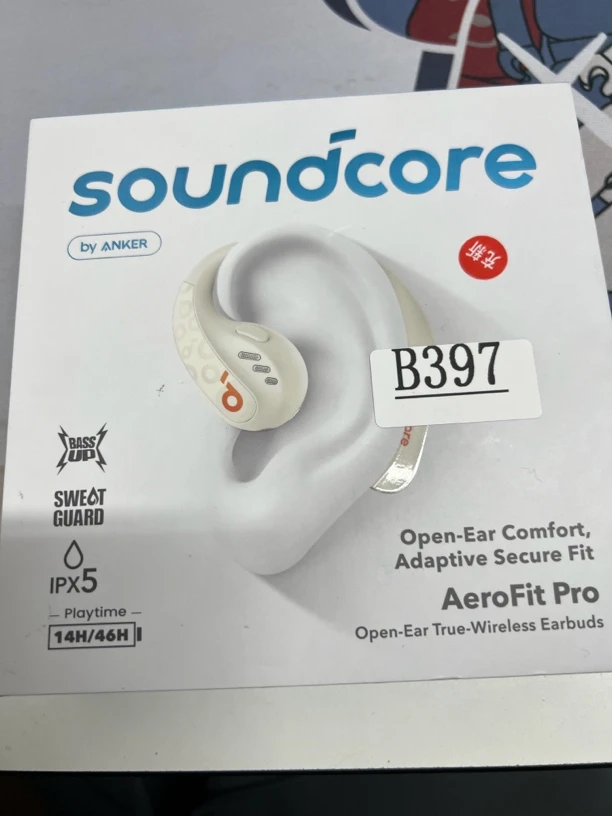 99新 soundcore/声阔 捡漏声阔Aerofit pRO耳机编号B397