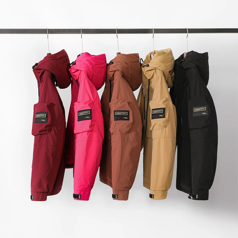 E343#BL-6688款 户外三防工装羽绒服