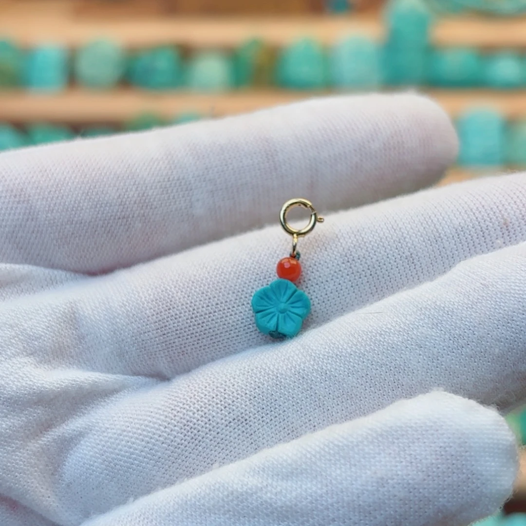 绿松石未镶嵌配饰