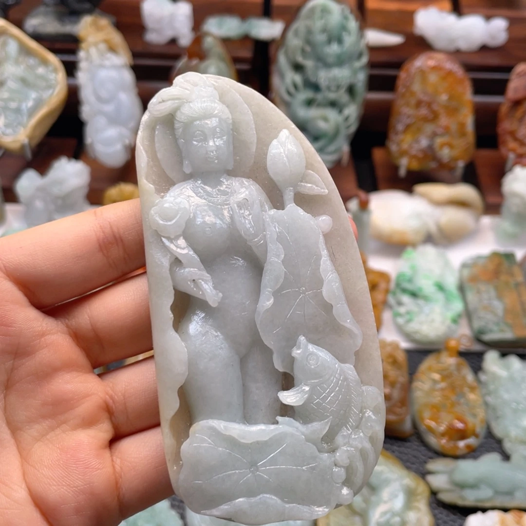 定制翡翠未镶嵌翡翠