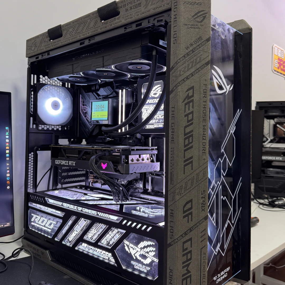 i7 14700kf 32g 2t 4070tis tuf 太阳神机箱