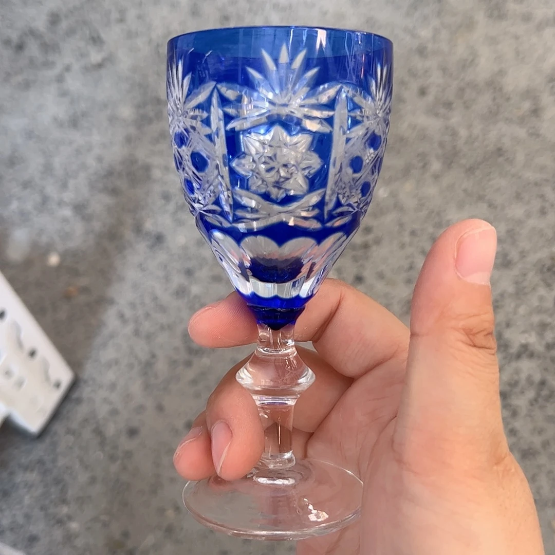 手柄款水晶玻璃如图一个