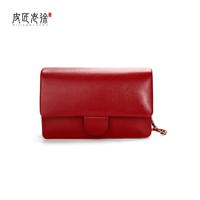 【老徐本徐-中古胖子】简约时尚百搭休闲潮流单肩包斜挎包5218