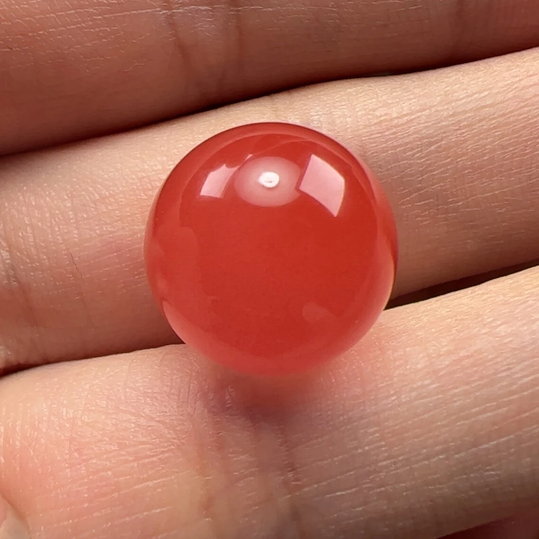南红玛瑙圆珠未镶嵌