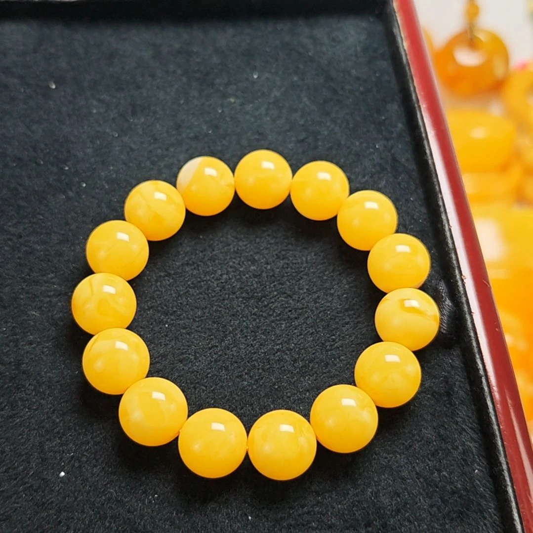 手串蜜蜡未镶嵌同料手串14