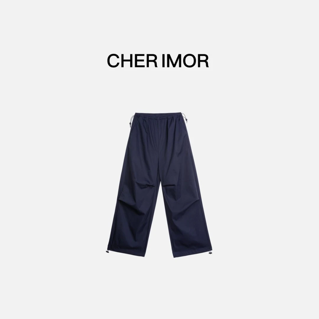 CHER IMOR【休闲逸趣】春季新款休闲宽松阔腿裤 57228 Hi Fortune