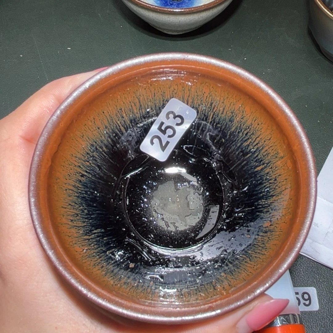 茶盏全手工原矿原釉建盏