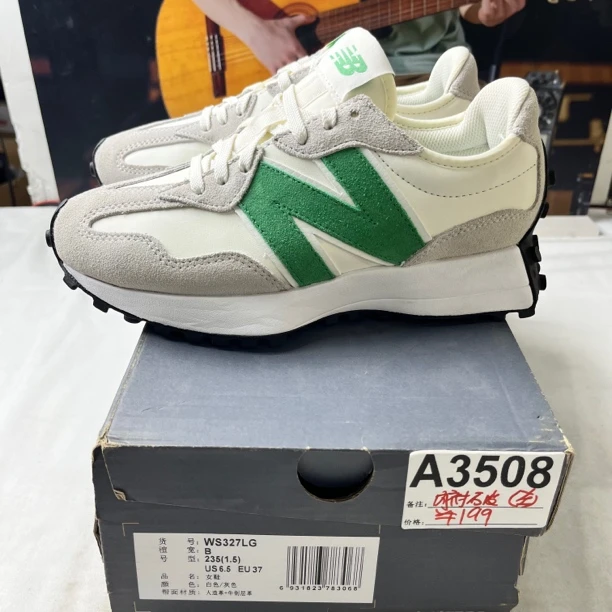A3508 NEW BALANCE WS327LG 37码数运动鞋 直播微瑕疵 无售后