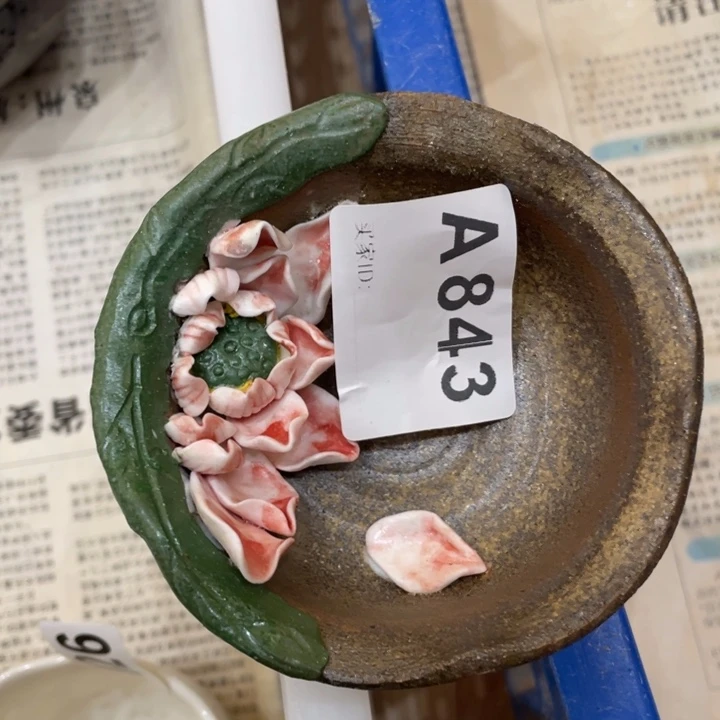 手工制作陶瓷茶具茶杯青蛙