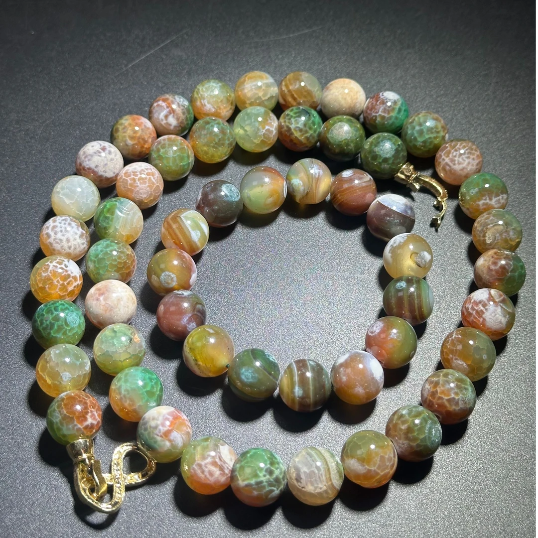 【三弟推荐】盐源太古耀珠圆珠项链手链（多样性发一）-3456