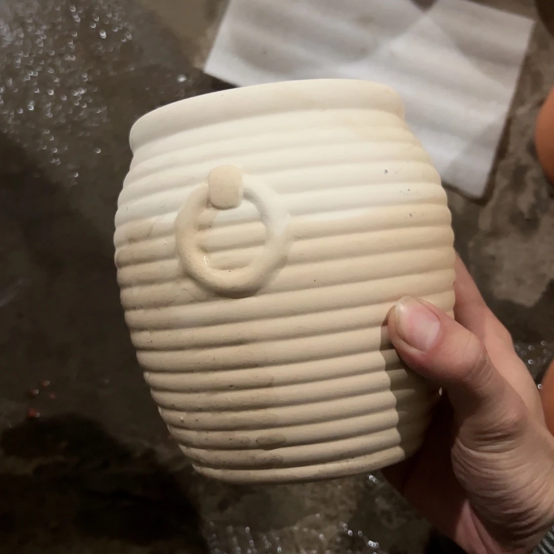 【闪购商品】红陶蜂蜜罐11口14高1个【微瑕】