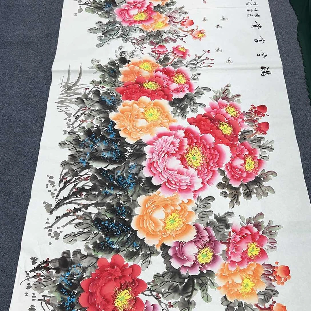 国画宣纸国画纯手绘作品