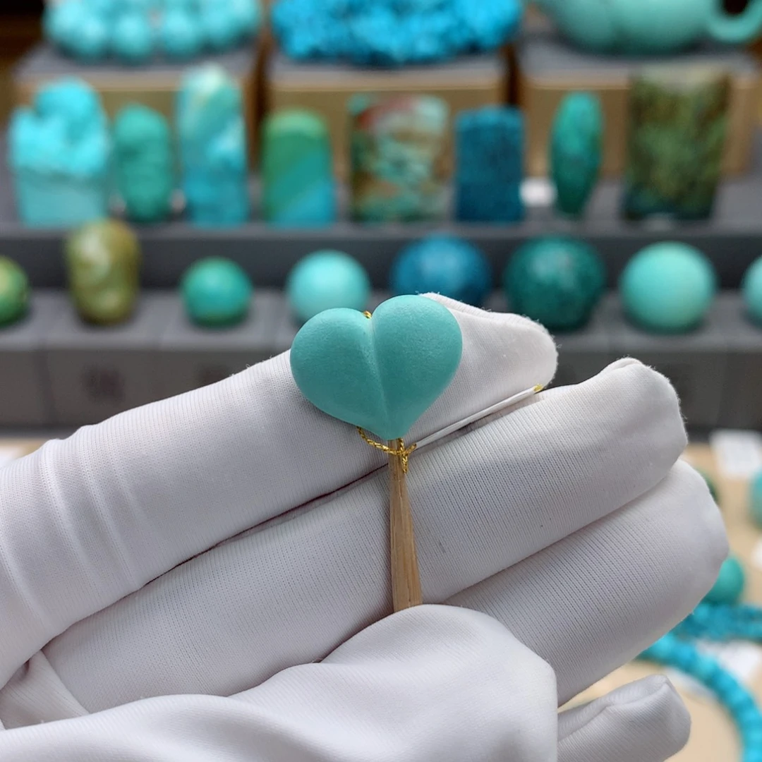 未镶嵌绿松石挂件