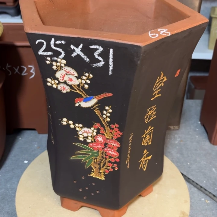 紫砂花盆宜兴紫砂