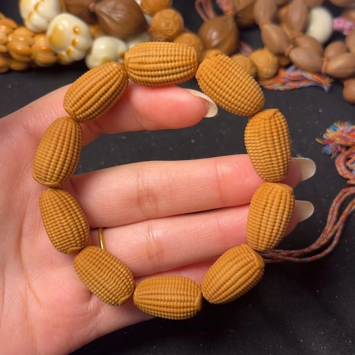 橄榄核手串玉米手串