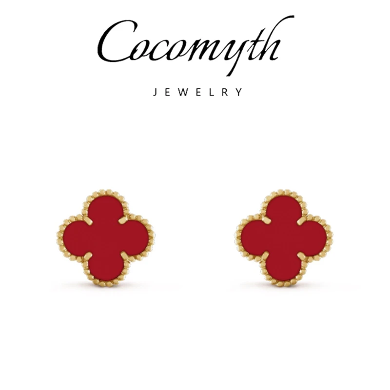 COCOMYTH 轻奢花花耳钉D504