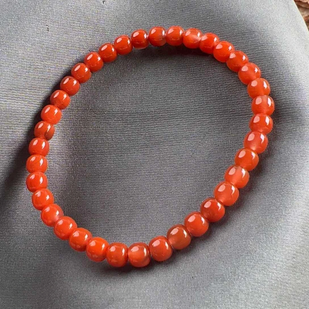 未镶嵌手串南红玛瑙