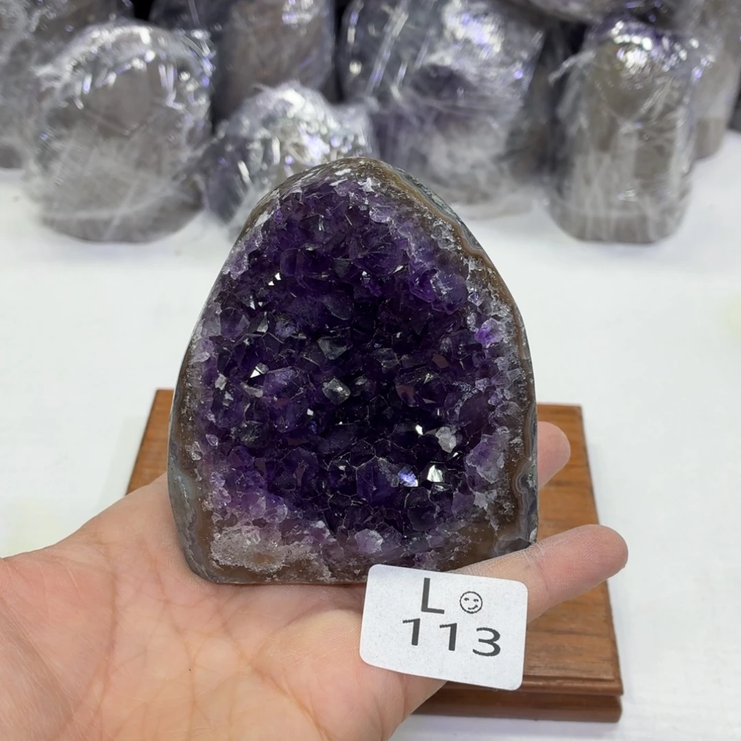 摆件未镶嵌水晶天然紫水晶