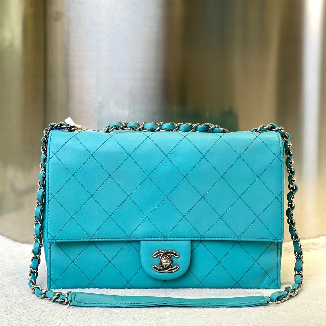 99新 Chanel/香奈儿 爱马98新香奈儿链条包2624