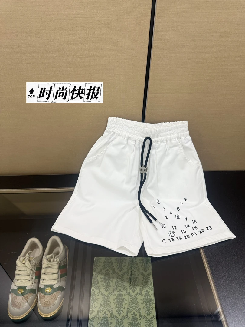 DA-MAI 经典【数字小白牛】宽松短裤男女儿童休闲夏季时尚五分裤