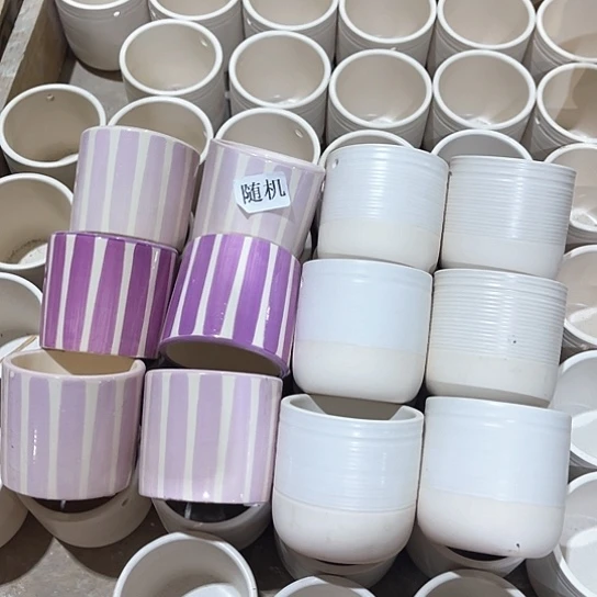 多肉绿植陶瓷花盆9.9包邮