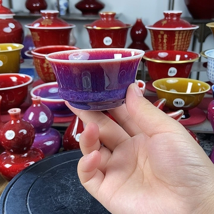 陶瓷景德镇名陶坊原矿郎红