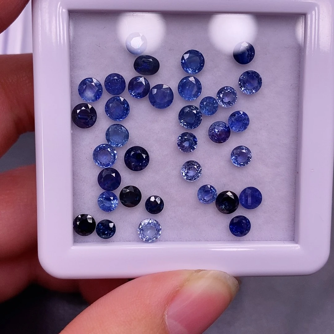 裸石蓝宝石220一克拉，仅供展示，挑好上定向